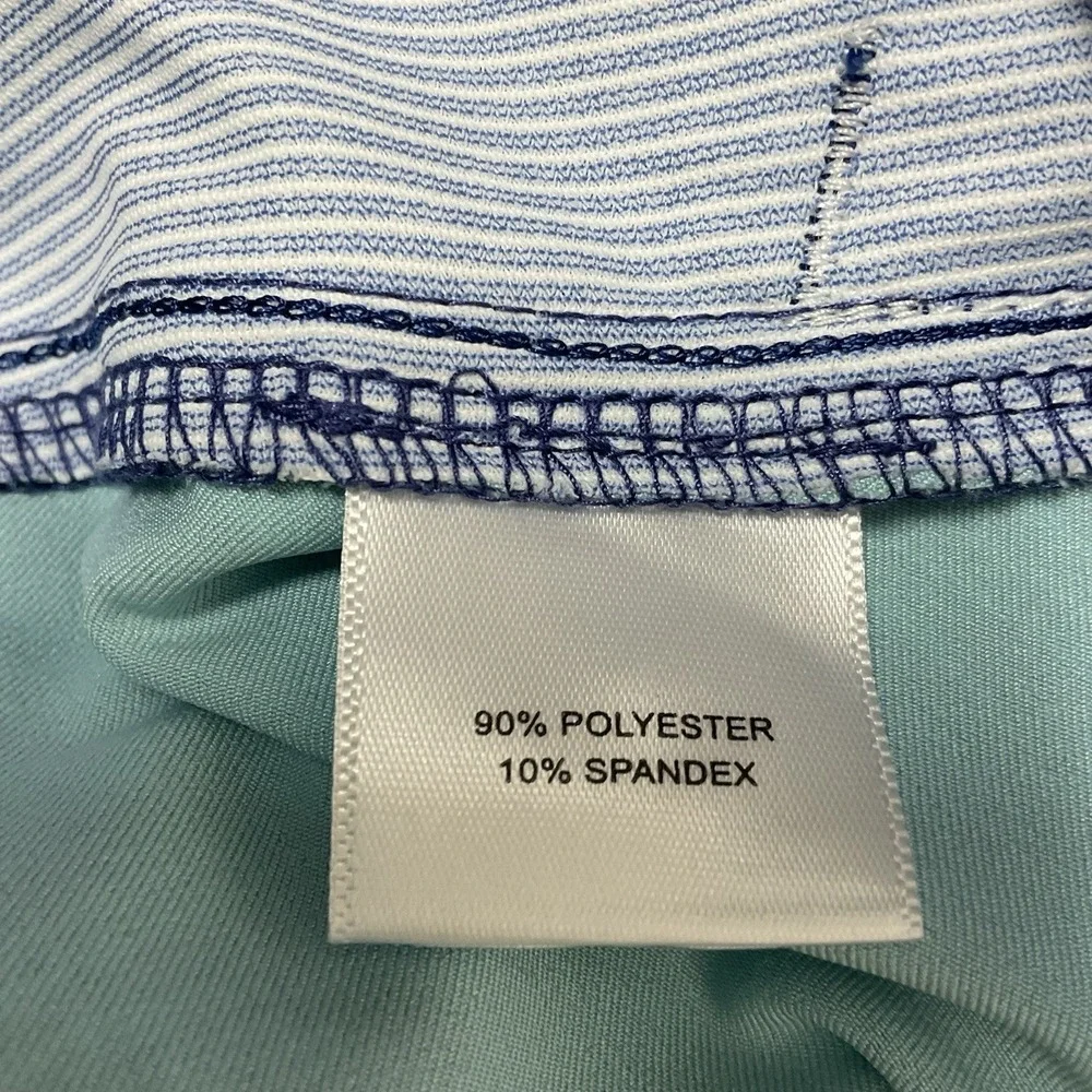 Peter Millar Mens 30 Salem Tropical Camo Performance Shorts $115 Flat Front Blue